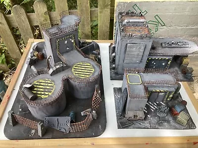 Scratch Built Terrain / Scenery For 40k Necromunda Kill Team Etc • £75