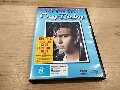 $7.99 • Buy Cry Baby Johnny Depp Dvd Free Shipping 