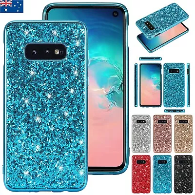 $10.68 • Buy TPU Case For Samsung S22 Ultra S21 FE S20 S10 S9 S8 Note 20 Bling Glitter  Cover
