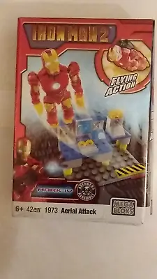 MEGA BLOKS 1973 Iron Man 2 MARK IV Collectible DIY NIP • $14.99