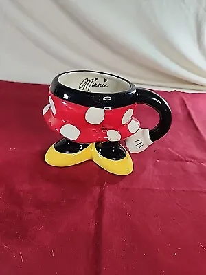 Authentic Original Disney Parks Minnie Mouse Bottom Skirt Legs Coffee Mug • $14.70