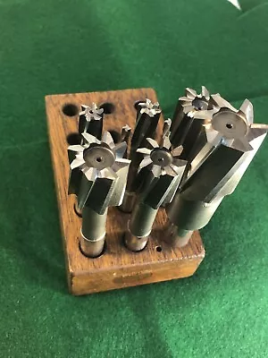 Weldon JIG BORER REAMER Set Of 8; HSS High Speed Steel Bore W/ Moore Tools Tray • $199.99