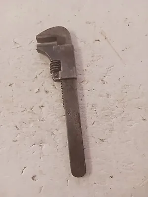 Antique Frank Mossberg No. 5 Sterling 10  Adjustable Auto/Bicycle  Wrench • $20