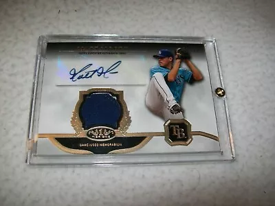 2013 Topps Tier One Matt Moore Jersey Autograph Auto #d/99 Tampa Bay Rays • $24.95