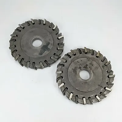 Goddard 8  X 7/8  Staggered Tooth Side Milling Cutter LOT OF 2 - 12787 • $159.95