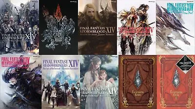 Final Fantasy XIV 14 The Art Book  FF14 Square Enix  Encyclopaedia Eorzea • $26.07