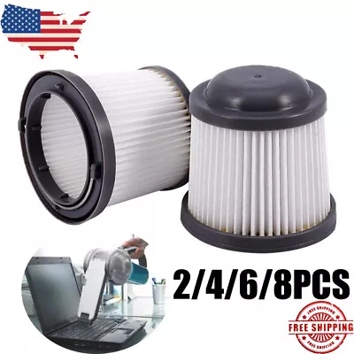 HEPA Filter For Black & Decker Pivot Vac Hand Vacuum Cleaners PVF110 & PVF1410 • $11.15