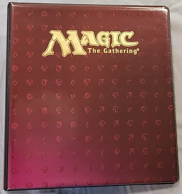 Magic The Gathering (MTG) 3-ring Binder (1996) • $90