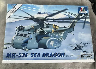 New Italeri No. 065 Mh-53e Sea Dragon Military Helicopter 1:72 • $48.88