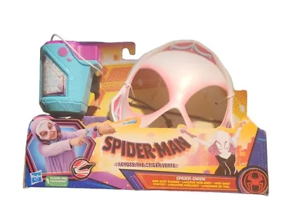 Spider Man Across The Spider Verse Spider Gwen Web Shot Slinger Mask And Blaster • $14.85