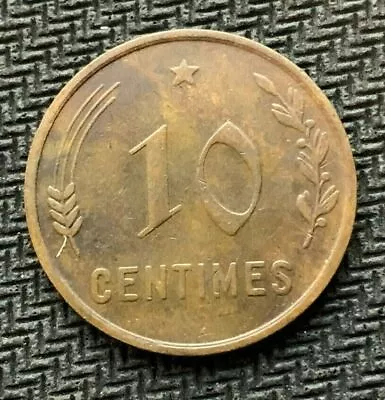 1930 Luxembourg 10 Centimes XF   1 Year Issue ( 5 Million )    #C1079 • $21.79