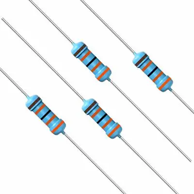 10 PCS  330 K Ohm 1 Watts Metal Film Resistors 1% Tolerance  Shipped  From USA • $2.97