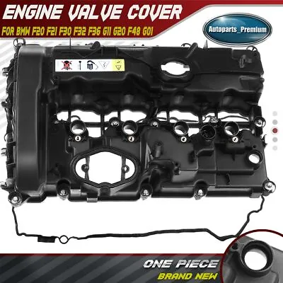 Engine Valve Cover W/Gasket For BMW F22 F23 F32 F36 F48 G01 Mini L4 2.0L B48 B46 • $164.98