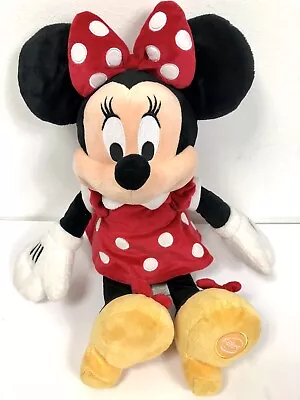 Minnie Mouse Plush Walt Disney Exclusive Authentic Toy 18” Stuffed Animal • $17