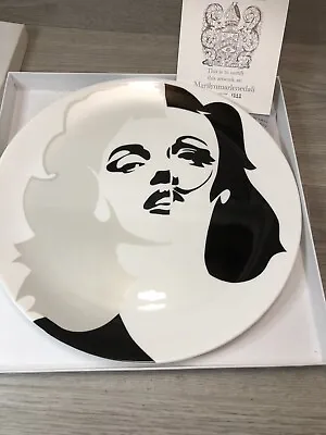 £179 • Buy Royal Doulton Pure Evil Marilyn Marlenedali Plate 27 Cm Street Art Limited Ed
