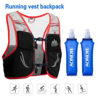 Running Vest Backpack Hydration Pack Lightweight Breathable Cycling Marathon 2.5 • $64.99