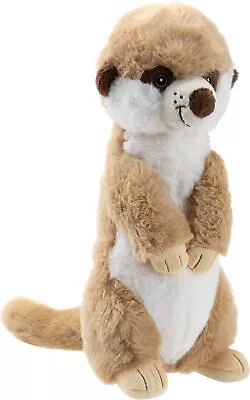 Meerkat Soft Toy Eco Friendly Plush 100% Recycled Cuddly Environmental 23cm • £10.99