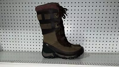 Merrell Polarand Rove Peak Womens Waterproof Insulated Winter Snow Boots Size 8 • $75