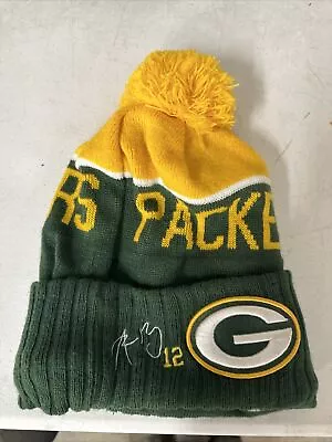 New Era NFL Green Bay Packers Cuffed Knit Pom Beanie Hat One Size • $0.99