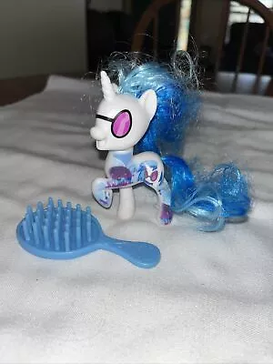 My Little Pony DJ PON G4 Favorites Collection HTF 3  Unicorn With Blue Brush!! • $13.50