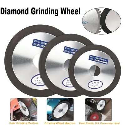 4  5  6  Diamond Grinding Wheel Carbide Cutter Grinder Sharpener Milling Tool • $13.07