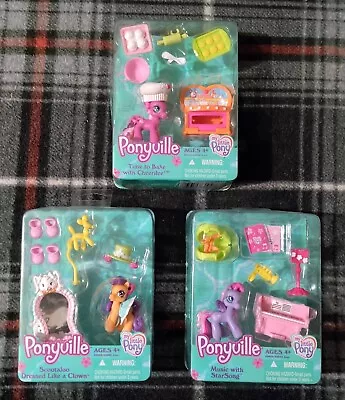 Rare And Complete My Little Pony Figurines New In Original Unopened Packages!!! • $20