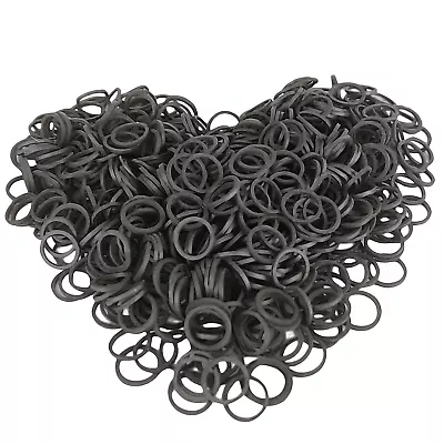 Mini Rubber Bands Soft Elastic Bands Small Tiny Hair Ties For Toddlers1200 Pack • $9.99