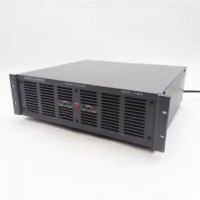 Altec Lansing 7180A Rackmount Dual-Channel 8/4-Ohm 70V XLR Power Amplifier • $149.98