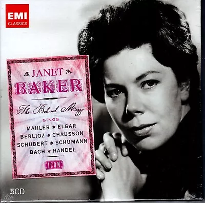 Janet Baker - The Beloved Mezzo - Mahler - Elgar - 4cd Set Factory Sealed • £14.99