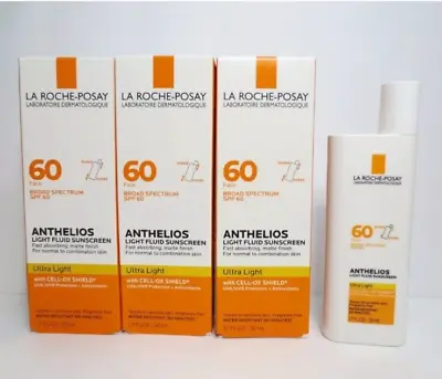 La Roche-posay Anthelios 60 Ultra Light Sunscreen Fluid 1.7oz Exp:10/24 (lot 3) • $54.99