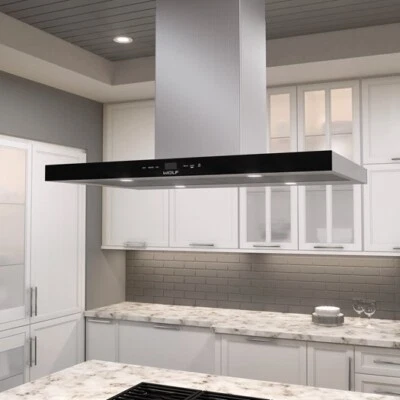 $4100 • Buy Wolf 42  C/top Island Hood Blk/ vi42b 