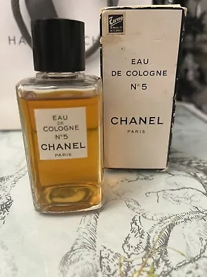 CHANEL No 5 Eau De Cologne VINTAGE DISCONTINUED Sealed Bottle 60cc • £74.99