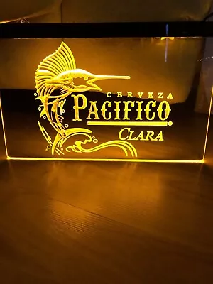 PACIFICO CLARA Beer LED Neon Light Sign Bar Pub Club Home Room Gift Mane Cave • $23.99
