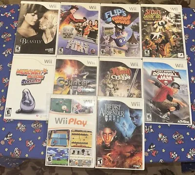 Lot Of 10 NES Nintendo Wii Games Complete CIB Manuals All Tested Tony Hawk’s • $59.99