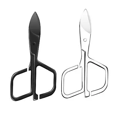 Nose Hair Scissors Facial Hair Small Grooming Scissors For Ear Hair Mustache • $7.08