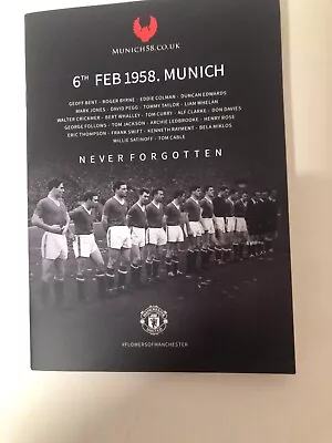 155/manchester United Munich Memorial 2024 Booklet • £6.99