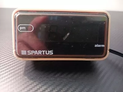 Vintage Spartus Alarm Clock Tested 1156-61 • $7.99