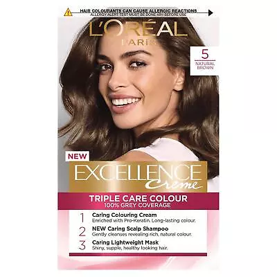 L'Oreal Excellence Creme Hair Dye Colours • £13.50