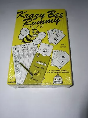 Krazy Bee Rummy 1983 Classic Card Game • $28