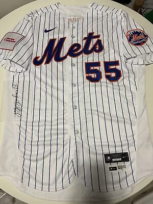 Nike Authentic Team Issued On Field New York Mets Jeremy Hefner Jersey Sz 48 XL • $225