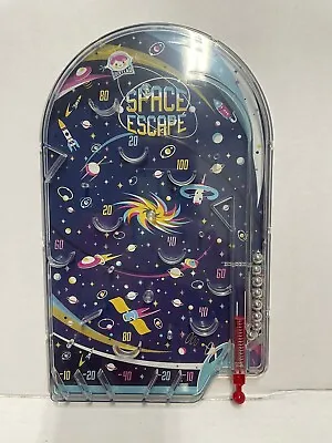 Lucky Lad In SPACE Escape Mini PINBALL HAND HELD ANALOG GAME Spring Shooter 11” • $15.99