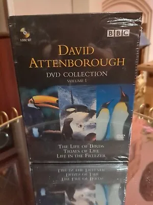 David Attenborough Dvd Collection  The Life Of Birds / Trials Of Life / Life • £10