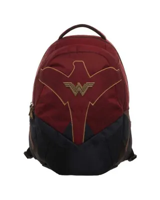 Official Dc Comics Wonder Woman Movie Costume Style Suit Up Backpack Bag • £69.99