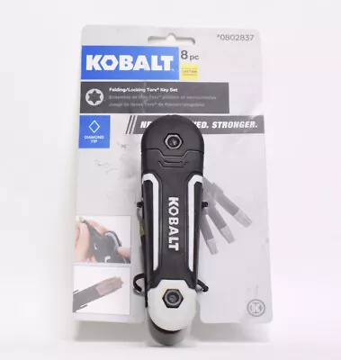 Kobalt 8 Pc Folding/Locking Torx Key Driver Set T9-T40 • $14.99