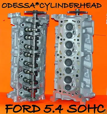 $870 • Buy PAIR FORD LINCOLN NAVIGATOR 4.6 5.4 SOHC CYLINDER HEADS Casting# RF-2L1E REBUILT