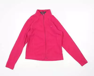 Miss Fiori Girls Pink Polyester Full Zip Sweatshirt Size 13 Years • £3.75