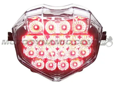 INTEGRATED SEQUENTIAL LED Tail Light CLEAR For 20-23 Triumph Street Triple R 765 • $109.95