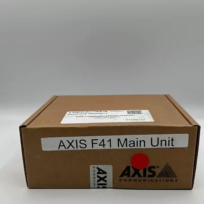 New Axis F41 Main Unit Video Server 0658-001 • $309.99
