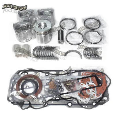 Engine Rebuild Kit For Yanmar 4TNV106 4TNV106T-XTB Takeuchi TL150 Mustang MTL25 • $595.44