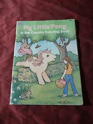 Vintage Vintage My Little Pony Coloring Book • $12.50